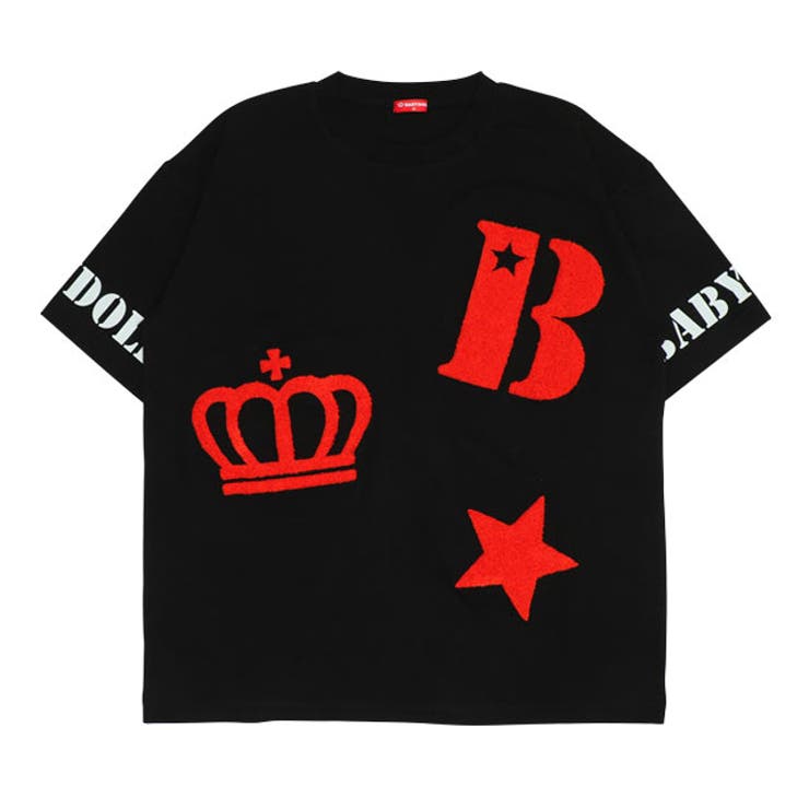 ブラック | 親子お揃い ランダムサガラTシャツ 0491A | BABYDOLL