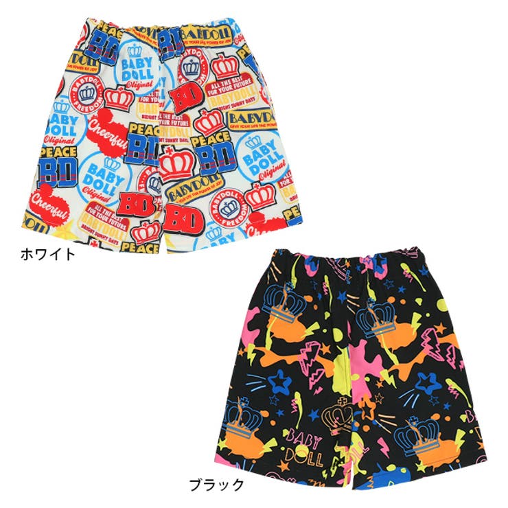 水陸両用総柄ハーフパンツ 0492K | BABYDOLL | 詳細画像12 