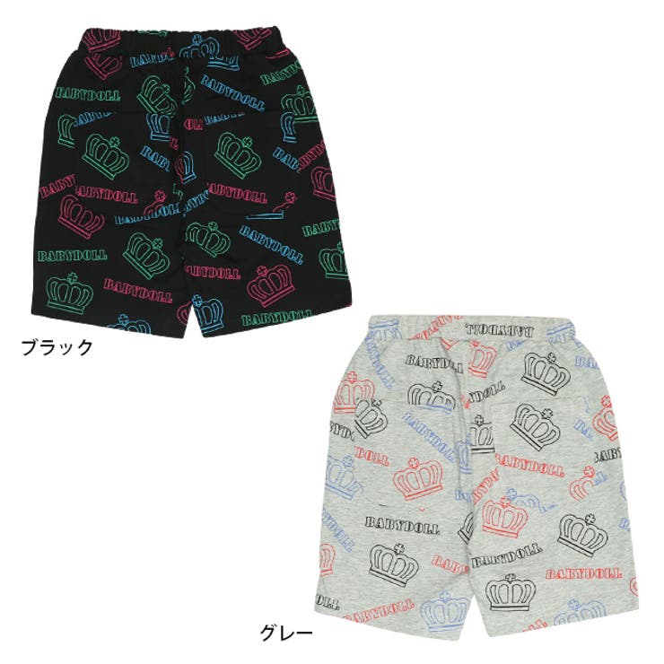 総柄ロゴハーフパンツ 0494K | BABYDOLL | 詳細画像8 