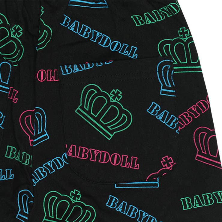 総柄ロゴハーフパンツ 0494K | BABYDOLL | 詳細画像13 