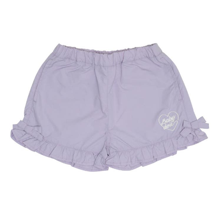 パープル | 水陸両用フリルショートパンツ 0503K | BABYDOLL