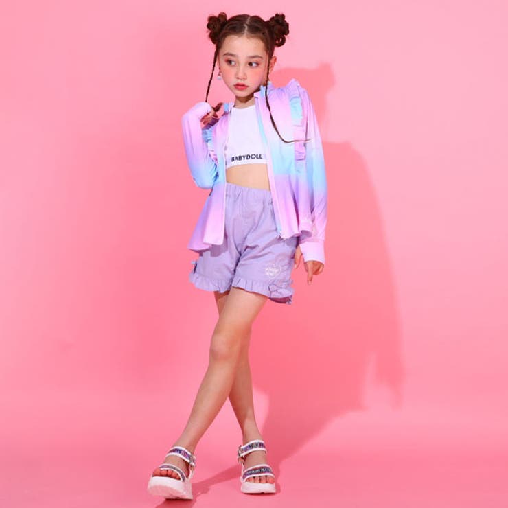 水陸両用フリルショートパンツ 0503K | BABYDOLL | 詳細画像3 