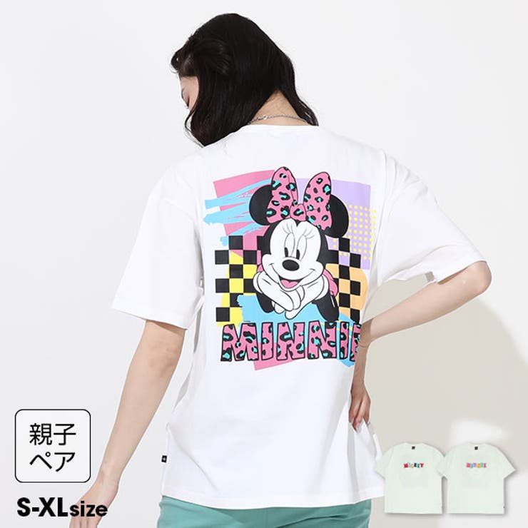 親子お揃い ディズニー バックキャラクターTシャツ 0540A | BABYDOLL | 詳細画像1 