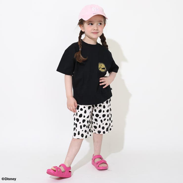 親子お揃い ディズニー 箔キャラクターTシャツ 0541K | BABYDOLL | 詳細画像4 
