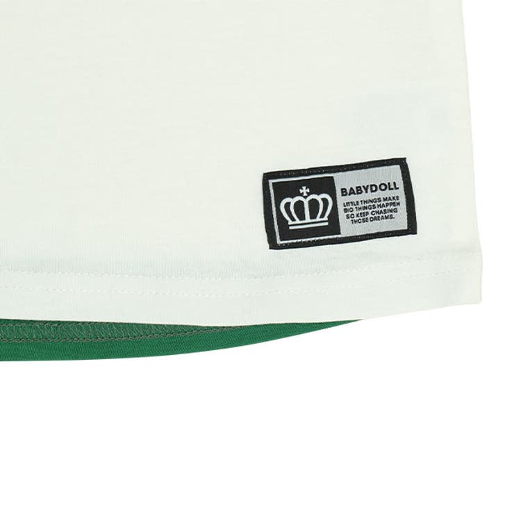 親子お揃い バックロゴレイヤードTシャツ 0545K | BABYDOLL | 詳細画像18 