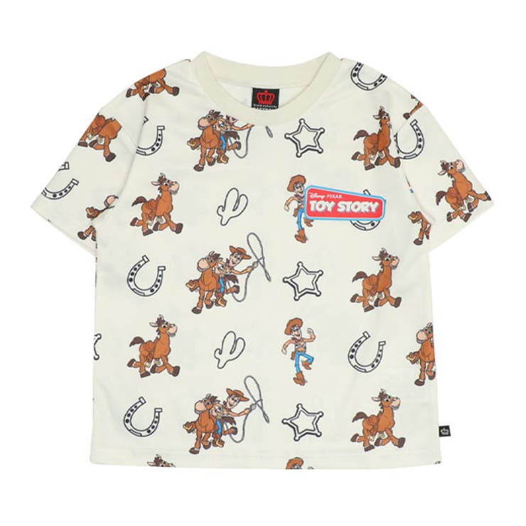 Amazon | [Disney] ディズニー トイストーリー 総柄 Tシャツ