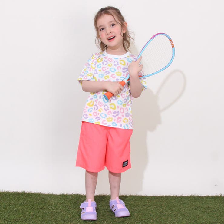 【軽量速乾】総柄メッシュTシャツ 0572K | BABYDOLL | 詳細画像14 