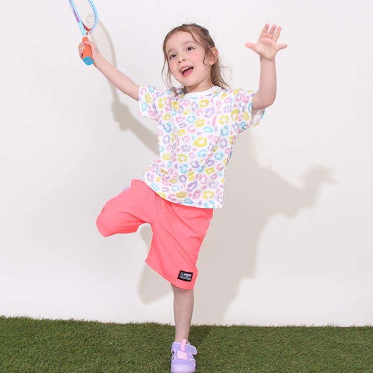 【軽量速乾】総柄メッシュTシャツ 0572K | BABYDOLL | 詳細画像15 