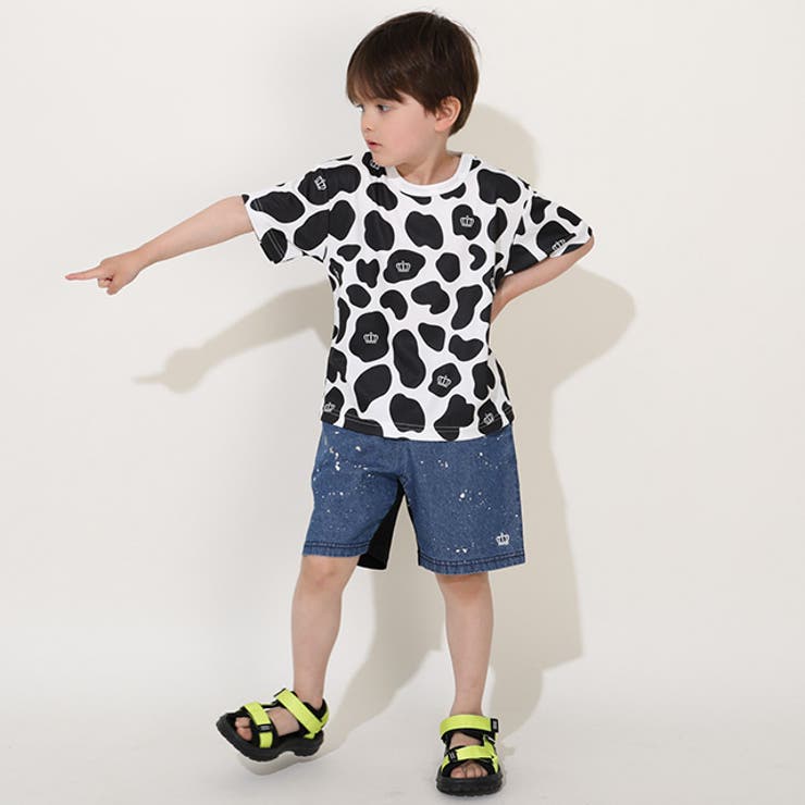 【軽量速乾】総柄メッシュTシャツ 0572K | BABYDOLL | 詳細画像11 