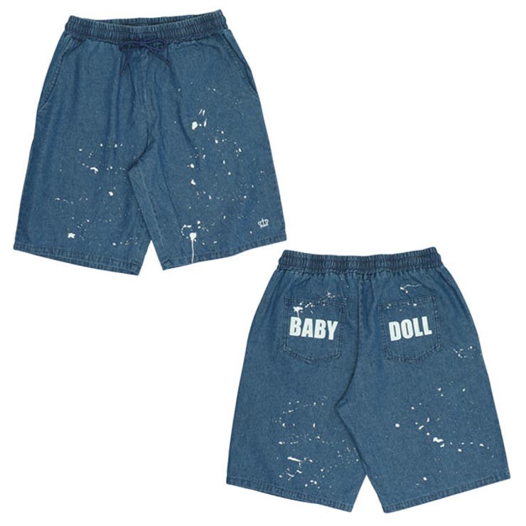 親子お揃い デニムハーフパンツ 0584A | BABYDOLL | 詳細画像5 