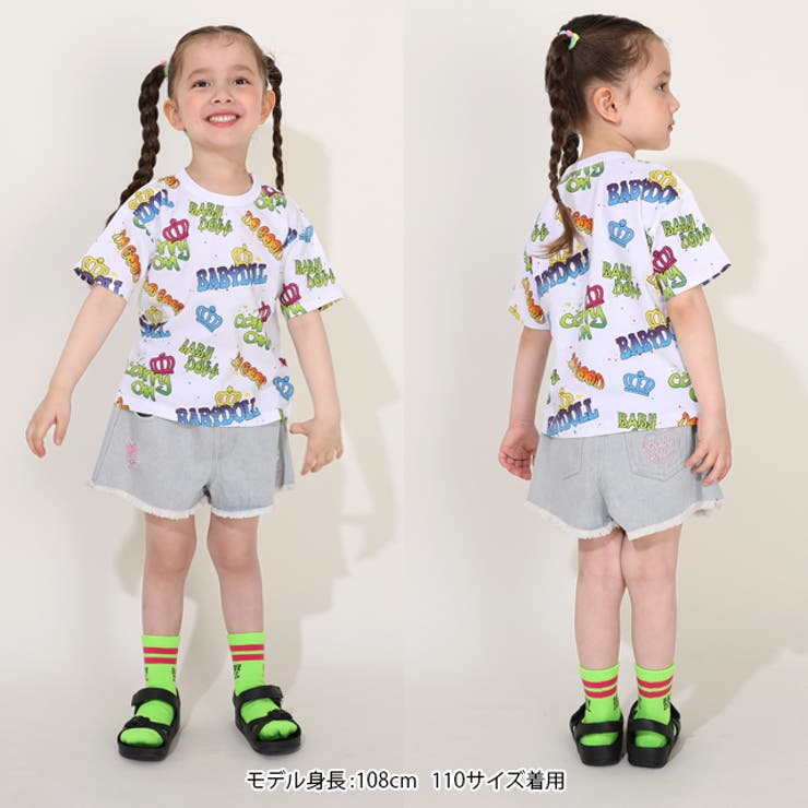 ネオン総柄Tシャツ 0585K | BABYDOLL | 詳細画像6 