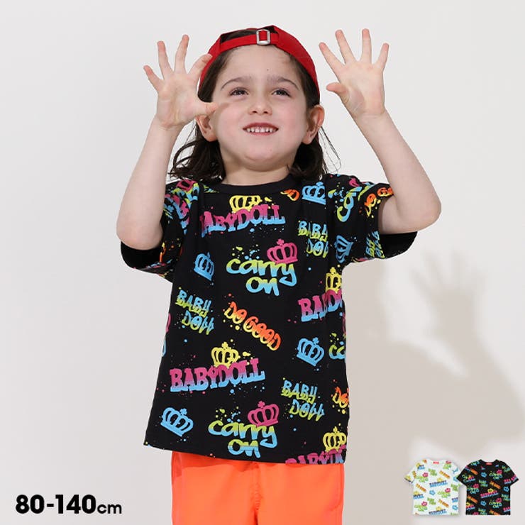 ネオン総柄Tシャツ 0585K | BABYDOLL | 詳細画像1 