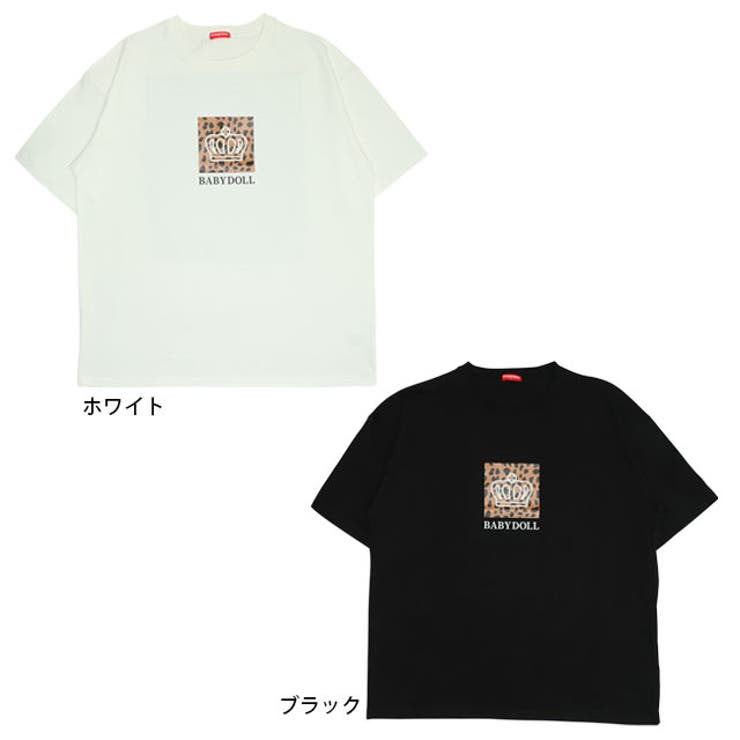 親子お揃い ヒョウ柄Tシャツ 0587A | BABYDOLL | 詳細画像10 