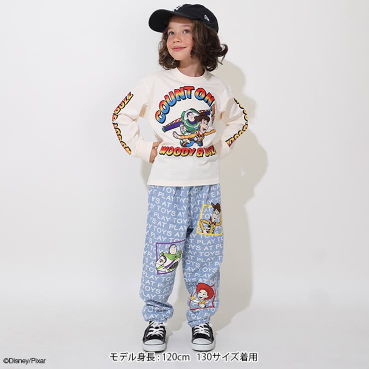 ディズニー トイ・ストーリー 抜染キャラクターデニムロングパンツ 0727K | BABYDOLL | 詳細画像3 