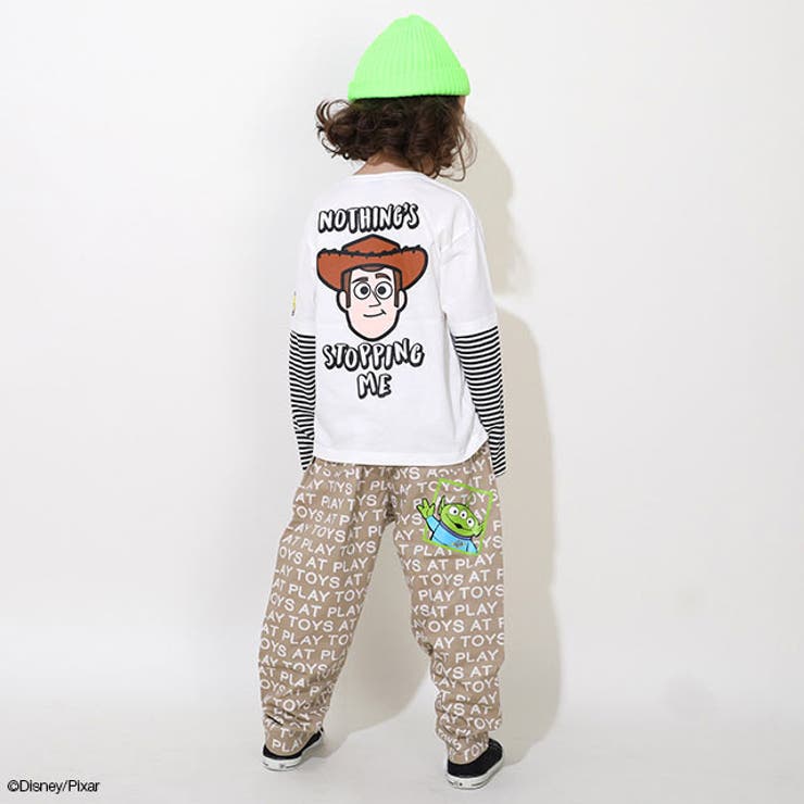 親子お揃い ディズニー トイ・ストーリー 重ね着風ロンT 0733K | BABYDOLL | 詳細画像3 