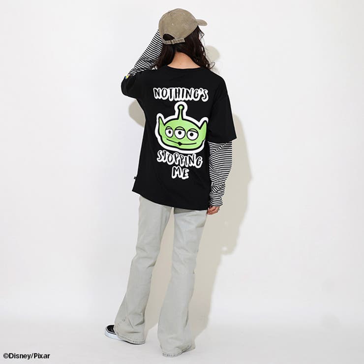 親子お揃い ディズニー トイ・ストーリー 重ね着風ロンT 0733A | BABYDOLL | 詳細画像3 