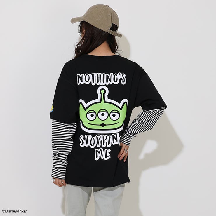 親子お揃い ディズニー トイ・ストーリー 重ね着風ロンT 0733A | BABYDOLL | 詳細画像7 