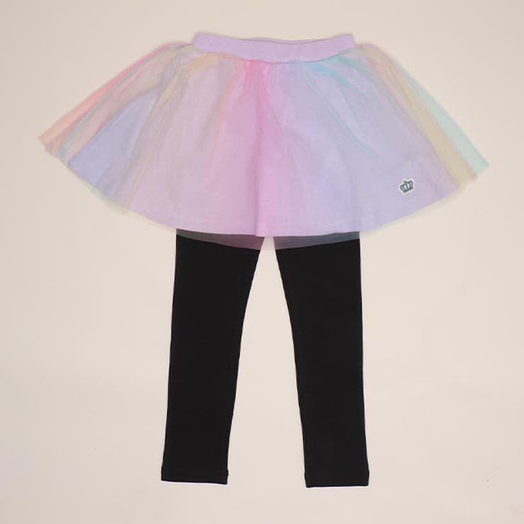 レインボー | 10分丈チュールスカッツ 0751K | BABYDOLL