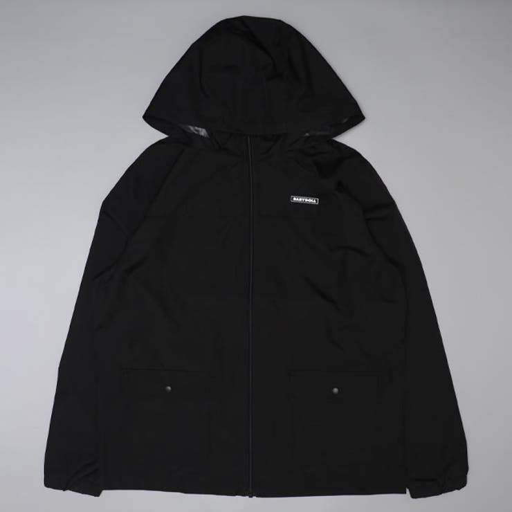 ブラック | 親子お揃い 【防風・撥水】ウィンドブレーカー 0759A | BABYDOLL