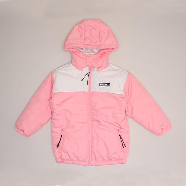 ソフトピンク | 親子お揃い 【撥水】中綿アウター 0760K  | BABYDOLL