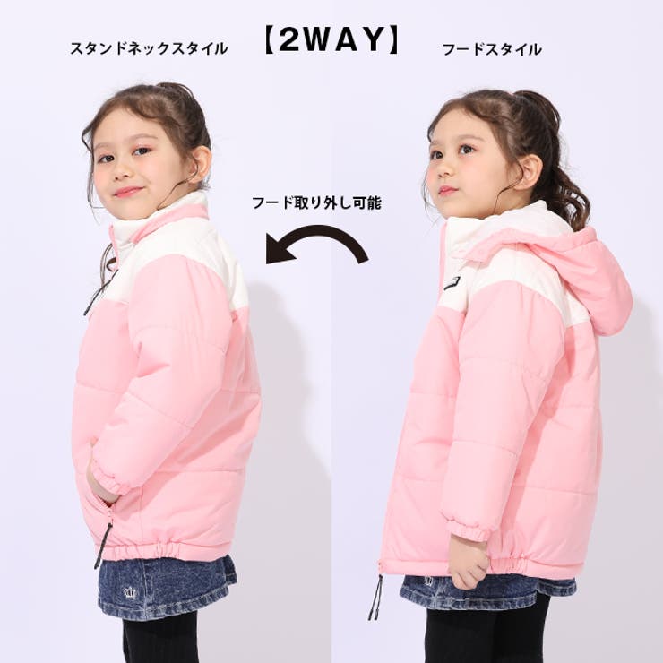 親子お揃い 【撥水】中綿アウター 0760K  | BABYDOLL | 詳細画像3 