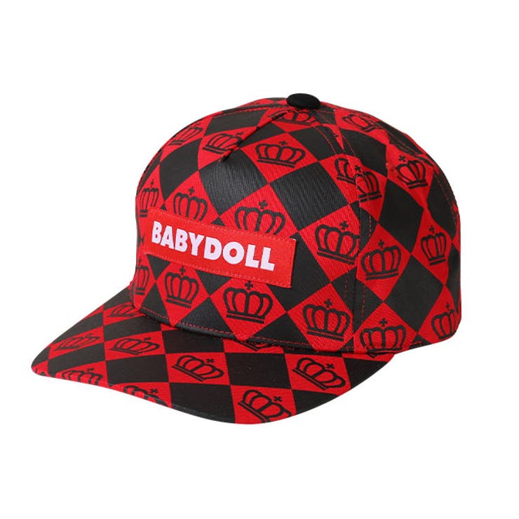 レッド | 総柄キャップ 0776 | BABYDOLL