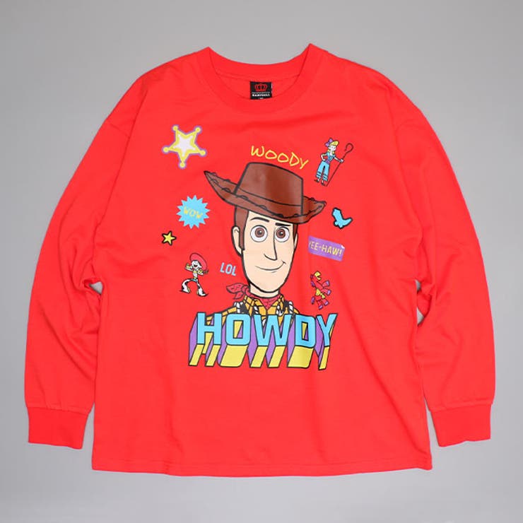 ウッディ | 親子お揃い ディズニー トイ・ストーリー ポップキャラクターロンT 0826A | BABYDOLL