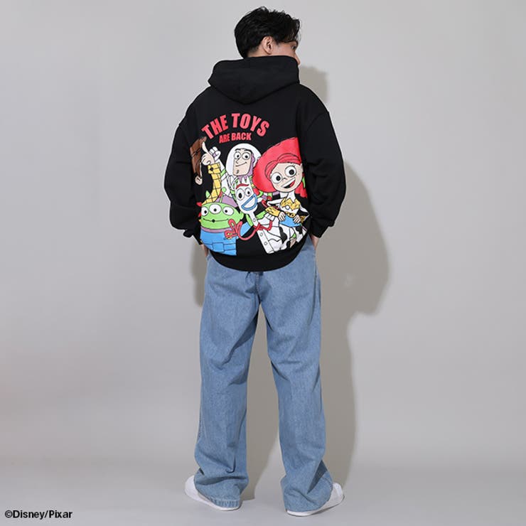 親子お揃い ディズニー トイ・ストーリー バックプリントパーカー 0831A | BABYDOLL | 詳細画像8 