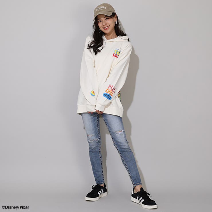 親子お揃い ディズニー トイ・ストーリー バックプリントパーカー 0831A | BABYDOLL | 詳細画像4 