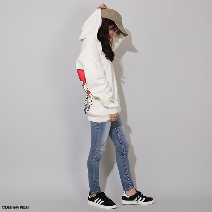 親子お揃い ディズニー トイ・ストーリー バックプリントパーカー 0831A | BABYDOLL | 詳細画像5 