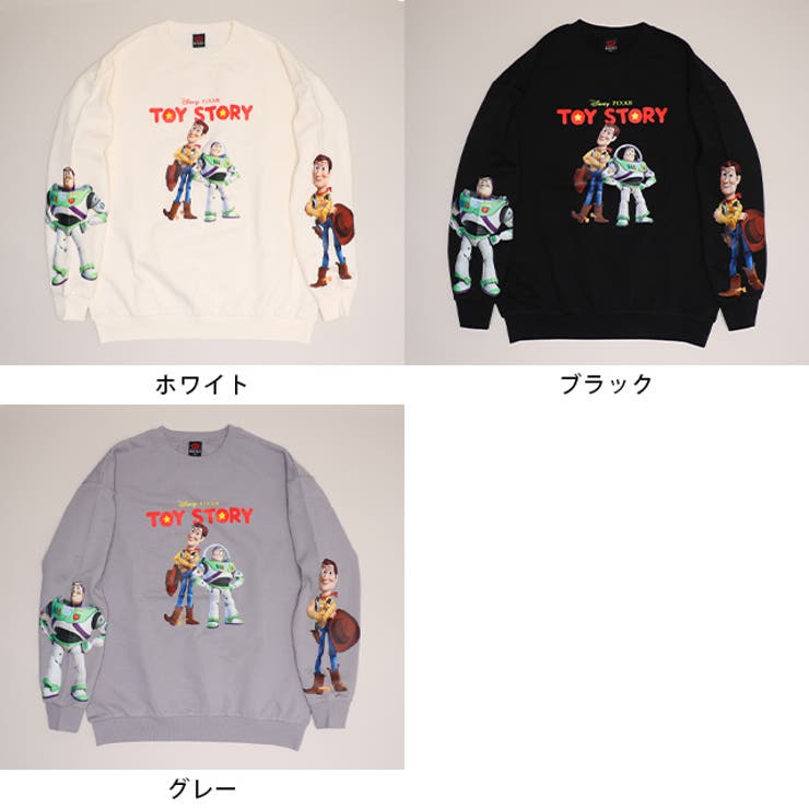 親子お揃い ディズニー トイ・ストーリー 袖キャラクタートレーナー 0834A | BABYDOLL | 詳細画像13 