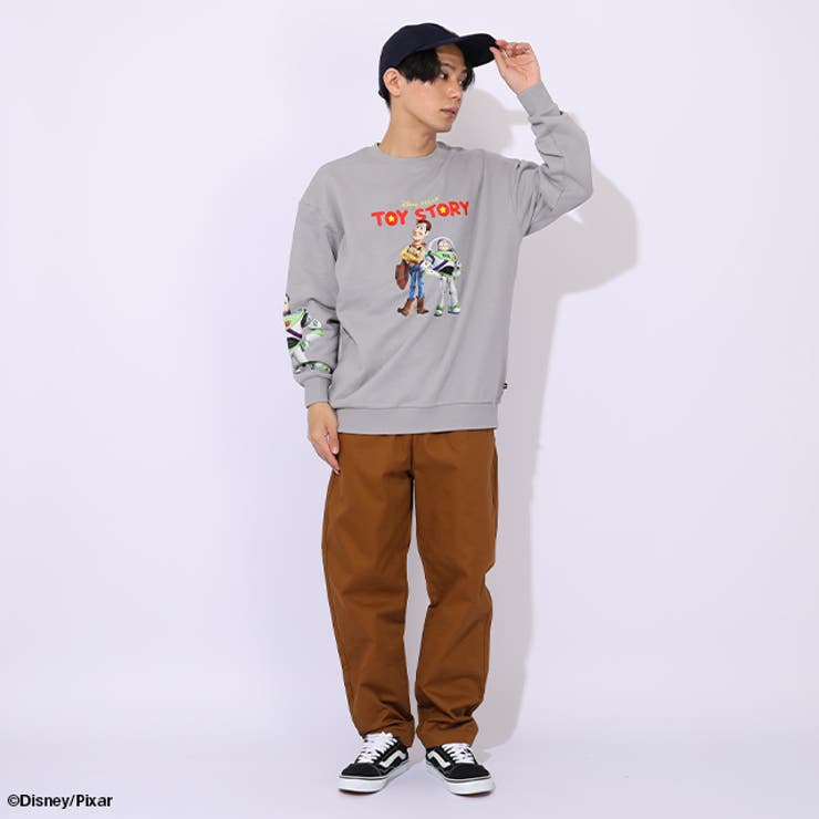 親子お揃い ディズニー トイ・ストーリー 袖キャラクタートレーナー 0834A | BABYDOLL | 詳細画像4 