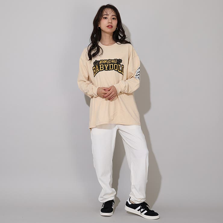 親子お揃い ゴールドワッペンロンT 0854A | BABYDOLL | 詳細画像8 