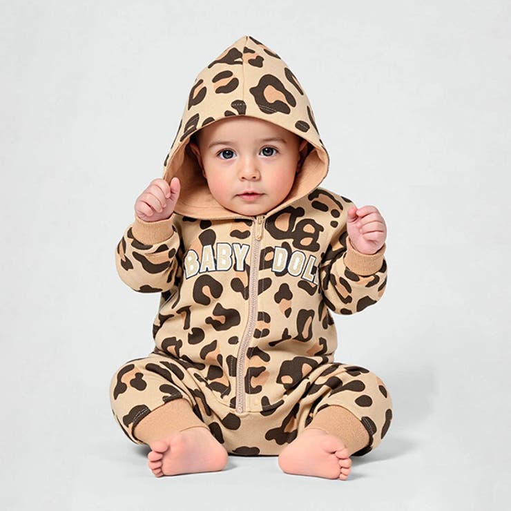 アーチラメロゴアニマルロンパース 0858B[品番：BYDK0007656