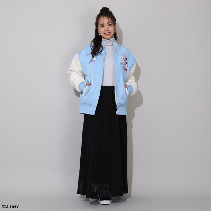 親子お揃い ディズニー ミニーMA-1ブルゾン 0866A | BABYDOLL | 詳細画像4 