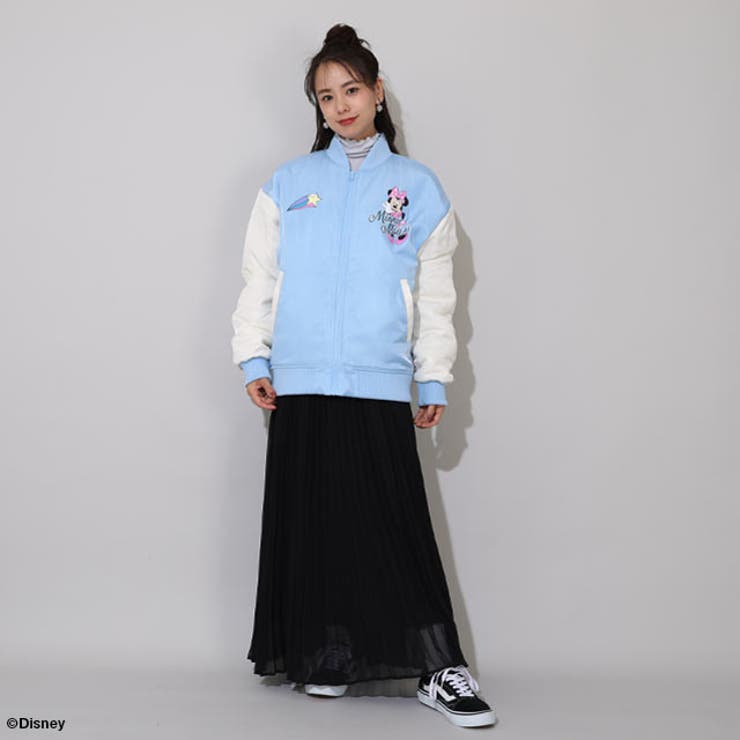 親子お揃い ディズニー ミニーMA-1ブルゾン 0866A | BABYDOLL | 詳細画像5 