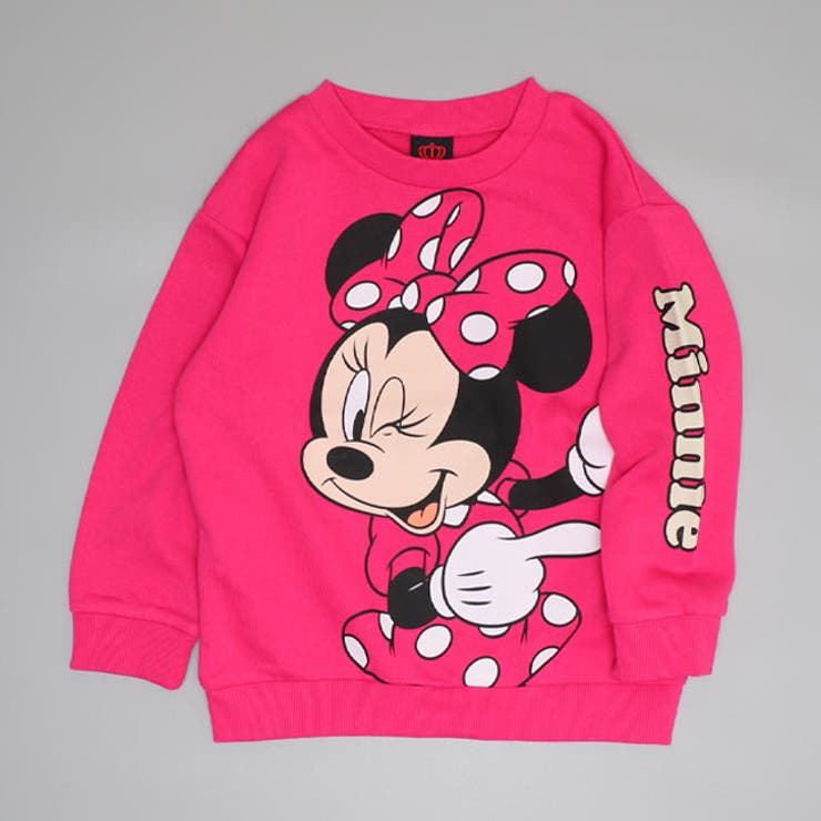 ミニー | 親子お揃い ディズニー BIGフェイストレーナー 0897K | BABYDOLL