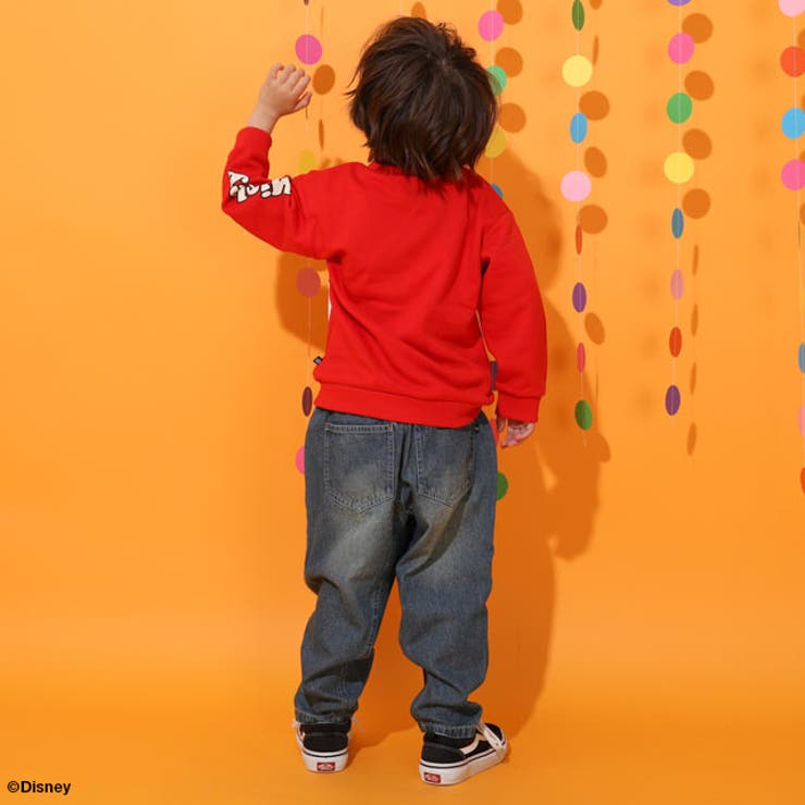 親子お揃い ディズニー BIGフェイストレーナー 0897K | BABYDOLL | 詳細画像11 