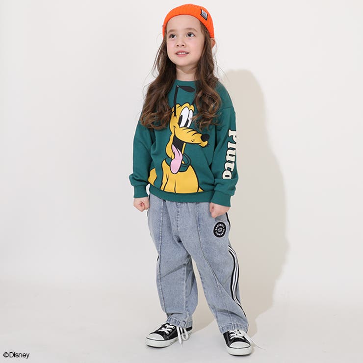 親子お揃い ディズニー BIGフェイストレーナー 0897K | BABYDOLL | 詳細画像4 