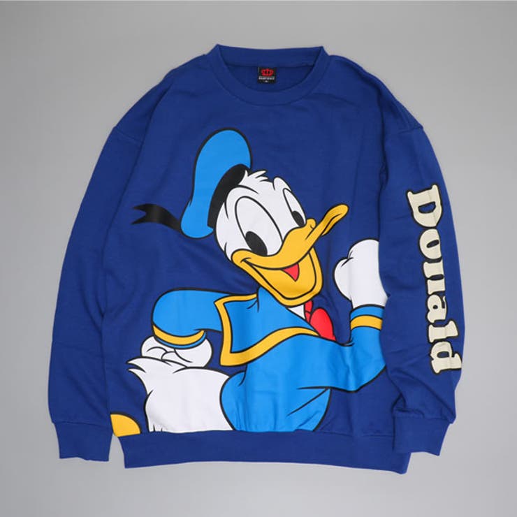 ドナルド | 親子お揃い ディズニー BIGフェイストレーナー 0897A | BABYDOLL