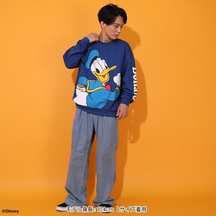 親子お揃い ディズニー BIGフェイストレーナー 0897A | BABYDOLL | 詳細画像6 