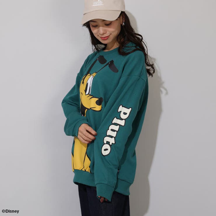 親子お揃い ディズニー BIGフェイストレーナー 0897A | BABYDOLL | 詳細画像13 