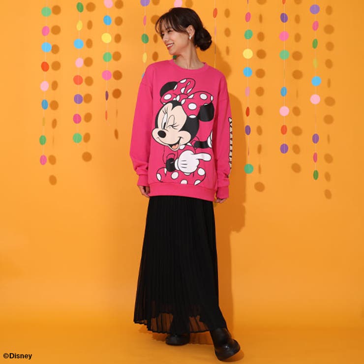 親子お揃い ディズニー BIGフェイストレーナー 0897A | BABYDOLL | 詳細画像4 