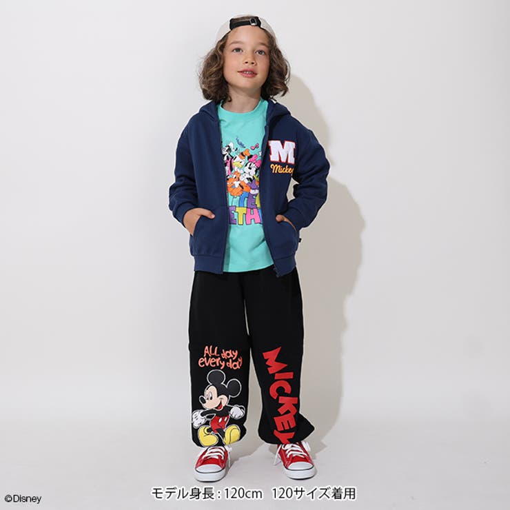 親子お揃い ディズニー サガラワッペンジップパーカー 0904K | BABYDOLL | 詳細画像10 