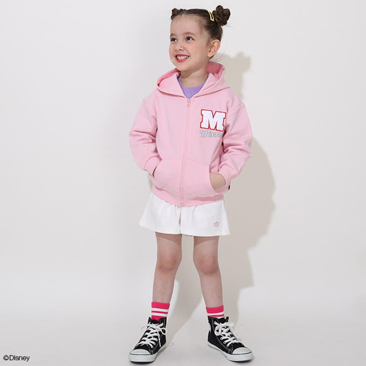 親子お揃い ディズニー サガラワッペンジップパーカー 0904K | BABYDOLL | 詳細画像8 