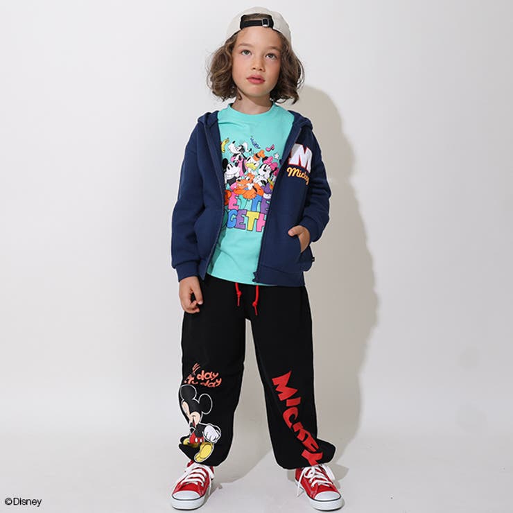 親子お揃い ディズニー サガラワッペンジップパーカー 0904K | BABYDOLL | 詳細画像12 