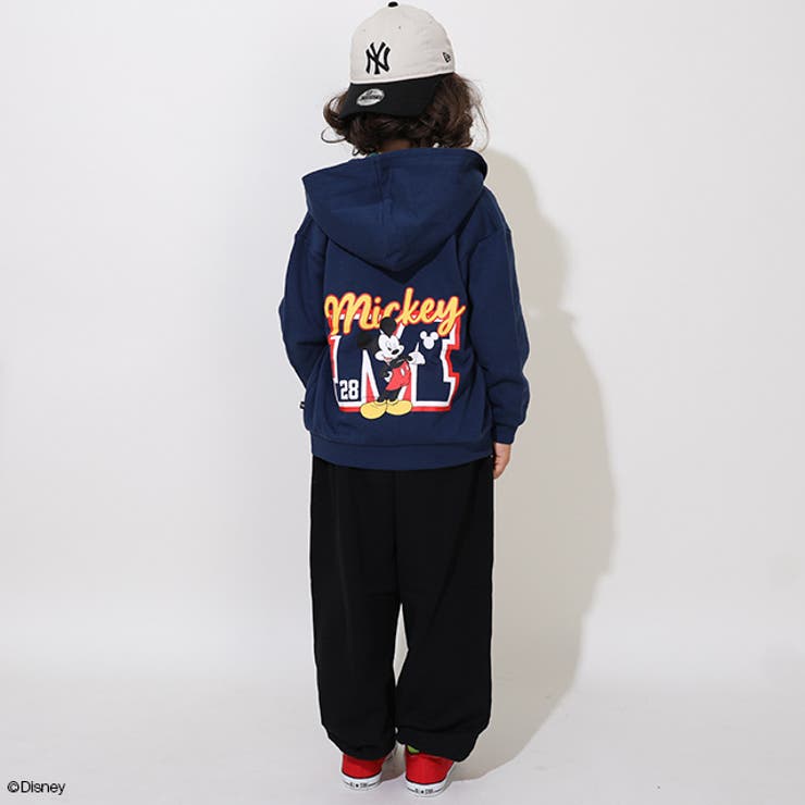 親子お揃い ディズニー サガラワッペンジップパーカー 0904K | BABYDOLL | 詳細画像13 