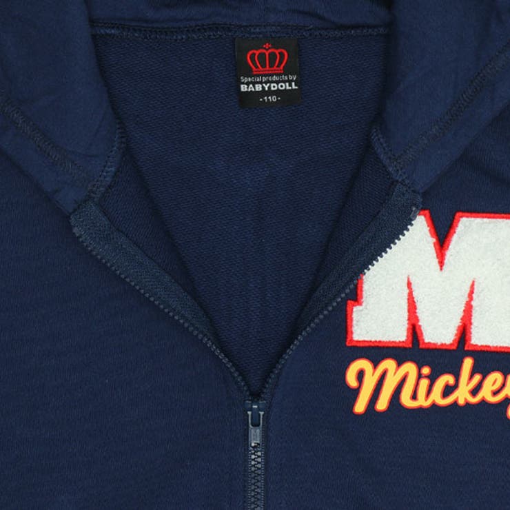 親子お揃い ディズニー サガラワッペンジップパーカー 0904K | BABYDOLL | 詳細画像21 