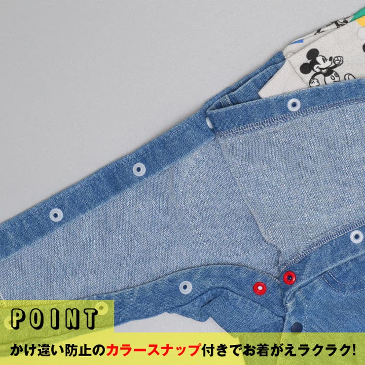 ディズニー カラフル総柄ロンパース 0905B | BABYDOLL | 詳細画像6 