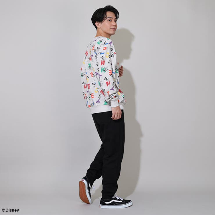 親子お揃い ディズニー カラフル総柄トレーナー 0906A | BABYDOLL | 詳細画像10 